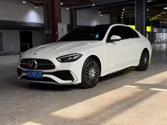 2023 Mercedes-Benz C-Class C 260 L Sport, белый — фото 1