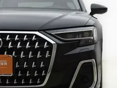 2023 Audi A8L 50 TFSI quattro Select, чёрный — фото 6
