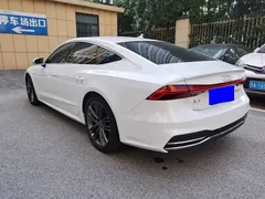 2022 Audi A7 45 TFSI, белый — фото 14