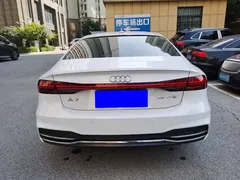 2022 Audi A7 45 TFSI, белый — фото 15