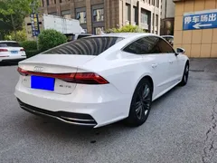 2022 Audi A7 45 TFSI, белый — фото 16