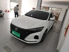 2020 Changan Eado PLUS 1.4T GDI DCT Flagship, белый — фото 2