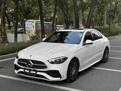 2023 Mercedes-Benz C-Class C 200 L Sport, белый — фото 1