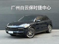 2023 Porsche Cayenne 3.0T Platinum Edition, синий — фото 1