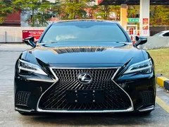 2021 Lexus LS 500h Excellence, чёрный — фото 2