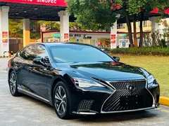 2021 Lexus LS 500h Excellence, чёрный — фото 3