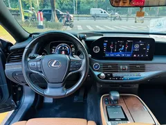 2021 Lexus LS 500h Excellence, чёрный — фото 17