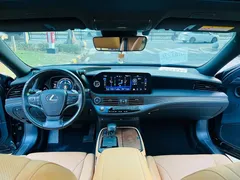 2021 Lexus LS 500h Excellence, чёрный — фото 18