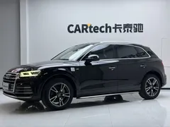 2020 Audi Q5L 40 TFSI Fashion, чёрный — фото 1
