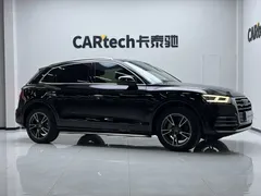 2020 Audi Q5L 40 TFSI Fashion, чёрный — фото 3
