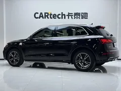 2020 Audi Q5L 40 TFSI Fashion, чёрный — фото 4