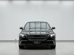 2021 Mercedes-Benz S-Class S 400 L Luxury, чёрный — фото 2