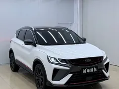 2021 Geely Coolray 1.4T DCT Diamond, белый — фото 3