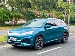 2022 BYD Yuan PLUS 510km Flagship EV, синий — фото 1