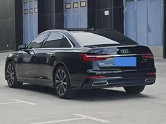2021 Audi A6L 45 TFSI, чёрный — фото 4