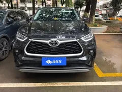 2022 Toyota Highlander 380T 4WD Luxury 7-seat, чёрный — фото 2