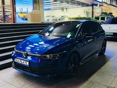 2021 Volkswagen Golf 280TSI DSG R-Line, синий — фото 1