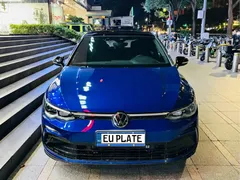 2021 Volkswagen Golf 280TSI DSG R-Line, синий — фото 2
