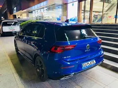 2021 Volkswagen Golf 280TSI DSG R-Line, синий — фото 4