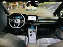 2021 Volkswagen Golf 280TSI DSG R-Line, синий — фото 10