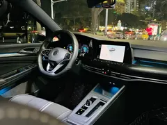 2021 Volkswagen Golf 280TSI DSG R-Line, синий — фото 19