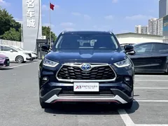 2022 Toyota Highlander 2.5L Hybrid 4WD Ultimate 7-seat, чёрный — фото 2