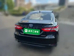 2021 Toyota Camry Hybrid 2.5HGVP Leading, чёрный — фото 5