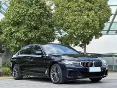 2021 BMW 5 Series 530Li Leading M Sport Package, чёрный — фото 3