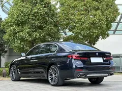 2021 BMW 5 Series 530Li Leading M Sport Package, чёрный — фото 7