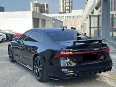 2022 Audi A7L 45 TFSI quattro S-line, чёрный — фото 3