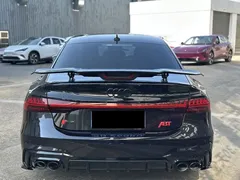 2022 Audi A7L 45 TFSI quattro S-line, чёрный — фото 4