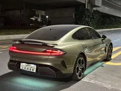2024 Xiaomi SU7 RWD Long Range Advanced ADAS Pro, зелёный — фото 4