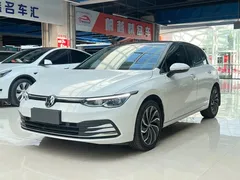 2023 Volkswagen Golf 280TSI DSG Pro, белый — фото 1