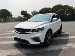 2021 Geely Coolray 1.4T DCT Diamond, белый — фото 1