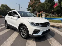 2021 Geely Coolray 1.4T DCT Diamond, белый — фото 3