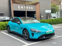 2024 Xiaomi SU7 4WD Long Range Advanced ADAS Max, синий — фото 3