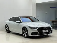 2022 Audi A7 45 TFSI, белый — фото 2