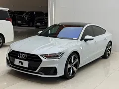 2022 Audi A7 45 TFSI, белый — фото 3