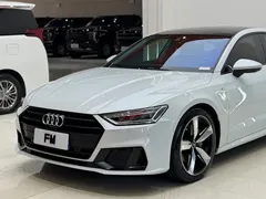 2022 Audi A7 45 TFSI, белый — фото 4