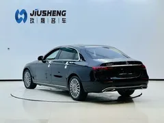 2022 Mercedes-Benz E-Class E 300 L Luxury, чёрный — фото 14