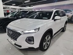 2020 Hyundai Santa Fe 380 TGDi AT 2WD GLS Luxury, белый — фото 2