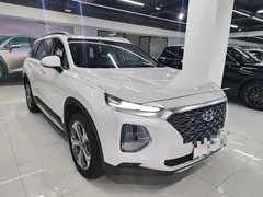 2020 Hyundai Santa Fe 380 TGDi AT 2WD GLS Luxury, белый — фото 4