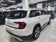2020 Hyundai Santa Fe 380 TGDi AT 2WD GLS Luxury, белый — фото 7