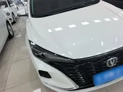 2021 Changan Eado PLUS Blue Whale NE 1.4T GDI DCT Flagship, белый — фото 4