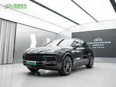 2021 Porsche Cayenne E-Hybrid 2.0T PHEV, синий — фото 1
