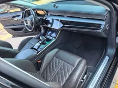 2021 Audi A8L 50 TFSI quattro Comfort, чёрный — фото 5
