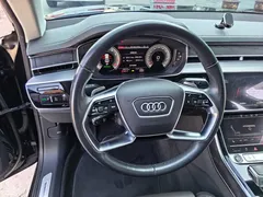 2021 Audi A8L 50 TFSI quattro Comfort, чёрный — фото 10