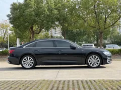 2021 Audi A6L 45 TFSI quattro Premium Sport, чёрный — фото 4