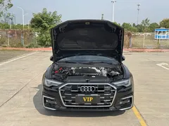 2021 Audi A6L 45 TFSI quattro Premium Sport, чёрный — фото 8