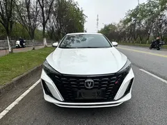 2022 Changan Eado PLUS 1.6L GDI CVT Luxury, белый — фото 1